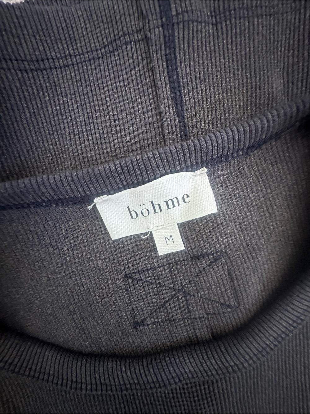 Small Bohme charcoal Black Sleeveless Knit Top - Picture 4 of 4